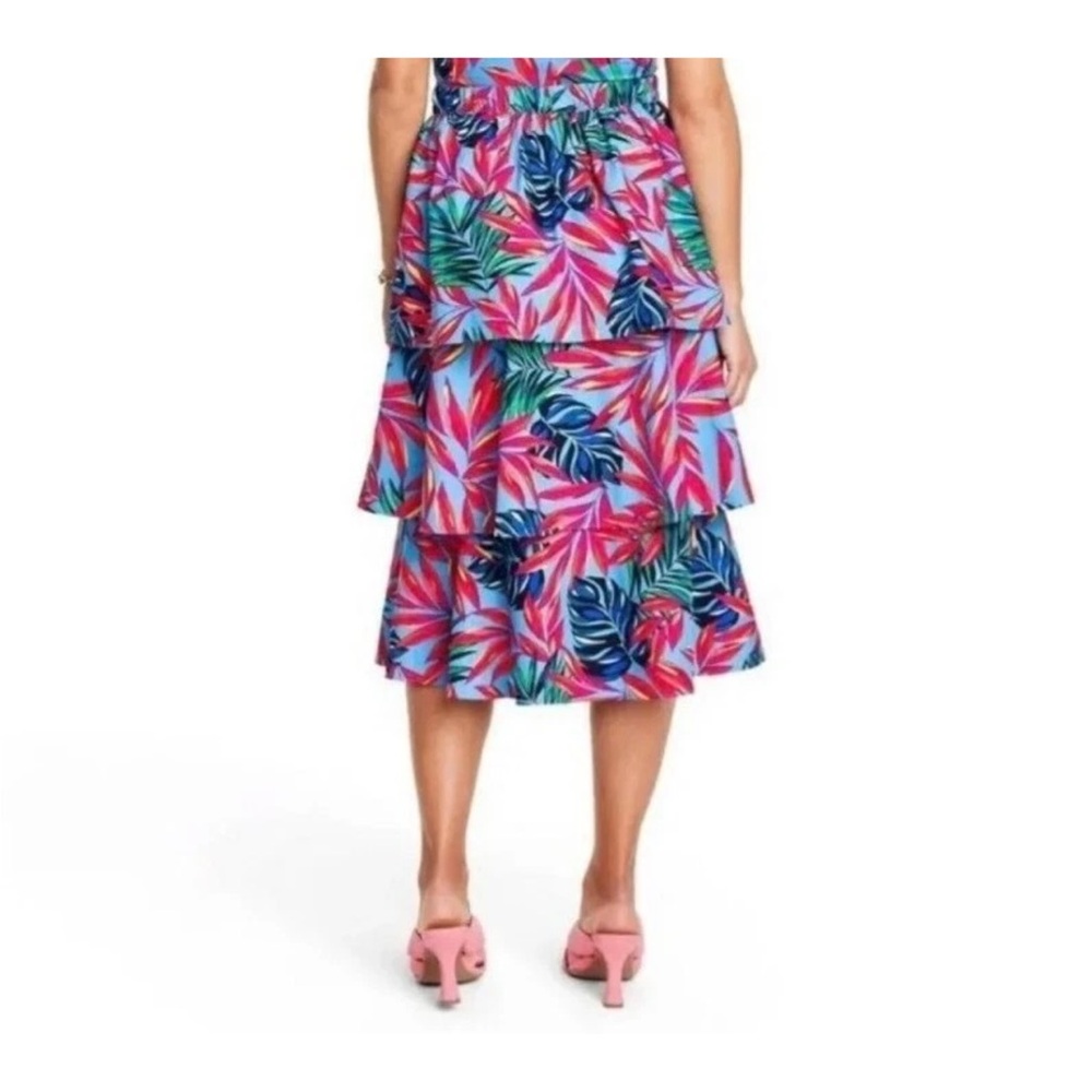 Tabitha Brown for Target Tropical Skirt Midi Summer size XL New with tags - Picture 2 of 12